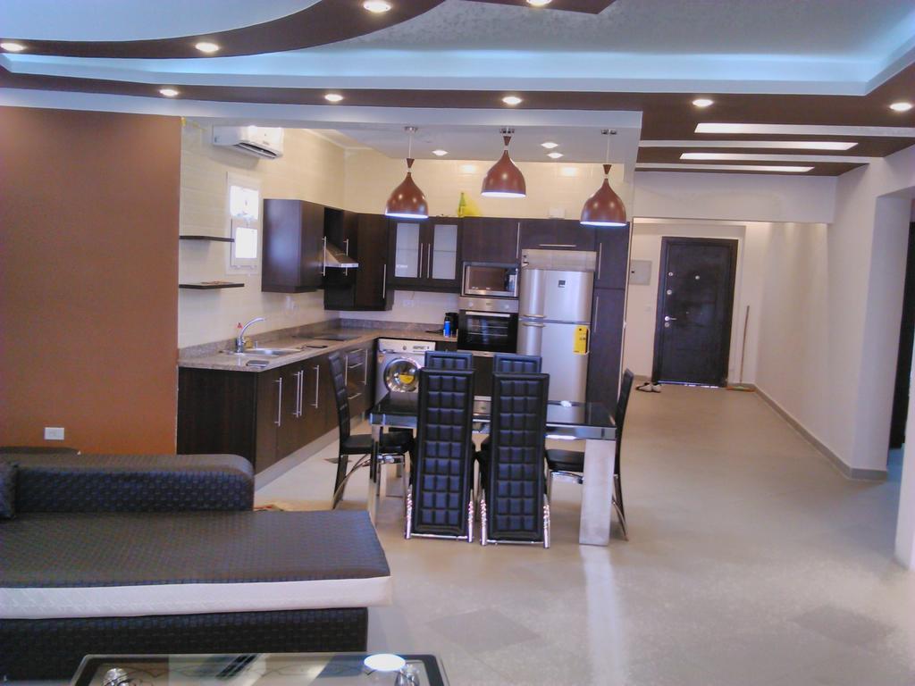 Three-Bedroom Apartment At Louly Beach Resort Айн-Сохна Номер фото